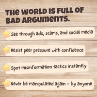 Logical Fallacy Posters Pack of 12 - Complete Critical Thinking Set Bundle 2 - thumbnail 3 of 9