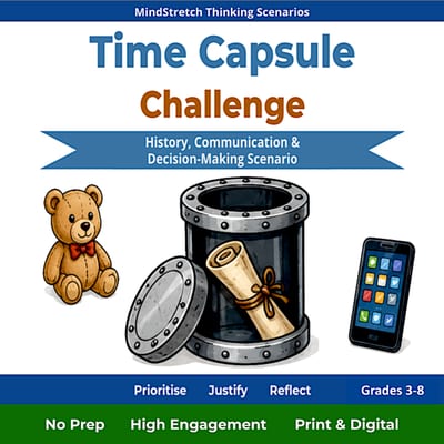 Time Capsule Challenge | Decision-Making & History Inquiry Scenario | HPGE & Mixed Ability Years 3-8