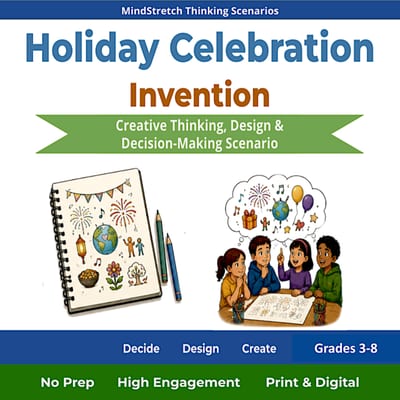 Holiday Celebration Invention | Creative Thinking & Design Scenario | HPGE & Mixed Ability Years 3-6