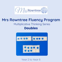 Mrs Rowntree Fluency Program | Doubles | Yr 2 to Yr 6 | Australian Curriculum v9.0 Aligned
