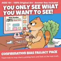 Confirmation Bias Activity Pack: Critical Thinking, Comprehension, Writing and Vocabulary Skills - thumbnail 1 of 9