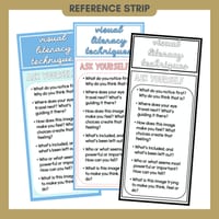 Visual Literacy Anchor Chart | Technique Poster | Media Literacy & Text Analysis - thumbnail 4 of 8