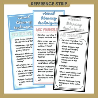 Visual Literacy Anchor Chart | Technique Poster | Media Literacy & Text Analysis - image 4 of 8
