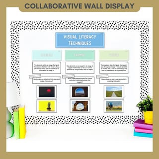 Visual Literacy Anchor Chart | Technique Poster | Media Literacy & Text Analysis - image 3 of 8