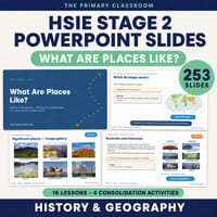 Stage 2 HSIE Unit 3 PowerPoint | History & Geography | What Are Places Like?