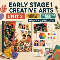 Early Stage 1 Creative Arts Unit 3 | Drama & Visual Arts | 16 Lessons