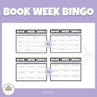 Book Week Bingo
