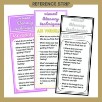 Visual Literacy Anchor Chart | Technique Poster | Media Literacy & Text Analysis - thumbnail 4 of 8