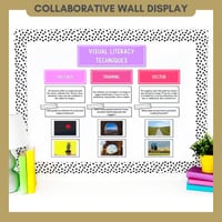 Visual Literacy Anchor Chart | Technique Poster | Media Literacy & Text Analysis - thumbnail 3 of 8