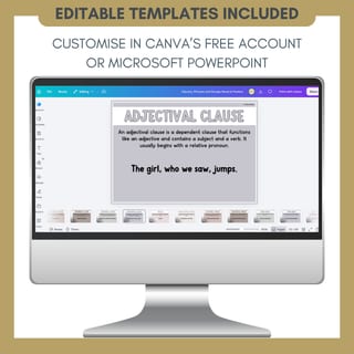 Clauses, Phrases & Groups Anchor Chart | Grammar Posters & Activities - image 6 of 8