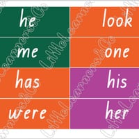 Prep/Foundation Tricky Words /Sight Words Resource (QLD Font) Aligned with InitiaLit - thumbnail 3 of 5