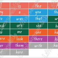 Prep/Foundation Tricky Words /Sight Words Resource (QLD Font) Aligned with InitiaLit - thumbnail 4 of 5