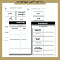 Word Relationship Vocabulary Posters | Homophones, Synonyms, Antonyms & More - thumbnail 4 of 8