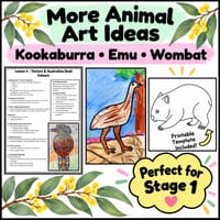 Australian Animals Visual Arts/ Craft Stage 1 Unit - thumbnail 4 of 4