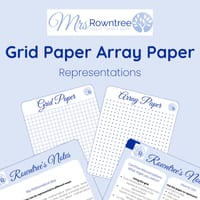 Array Paper | Grid Paper | Mathematical Representation Tools