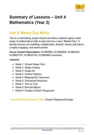 Year 2 Mathematics Bundle: Ninjas, Detectives & Market Stall Owners (Units 1-4) - Year 2 - image 8 of 8