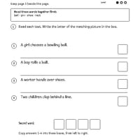 The Bowling Alley Challenge | Reading Comprehension & Writing | Grades 1-2 - thumbnail 4 of 4
