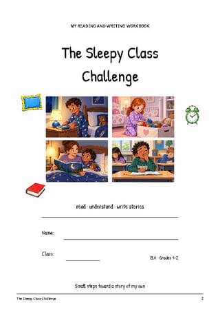 The Sleepy Class Challenge | Reading Comprehension & Writing | Grades 1-2 - image 2 of 4