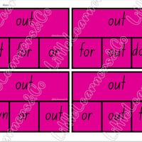 Tricky Word Match Activity (ACT font) - thumbnail 2 of 5