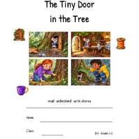 The Tiny Door in the Tree | Reading Comprehension & Writing | Grades 1-2 - thumbnail 2 of 4