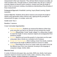 Mathematics - Unit 2: Measurement Investigators - LESSON PLANS - Year 2 - thumbnail 4 of 4