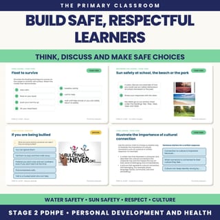 Stage 2 PDHPE Unit 4 – Lessons 1–8 – PowerPoint Lesson Slides (Years 3–4) - image 4 of 4