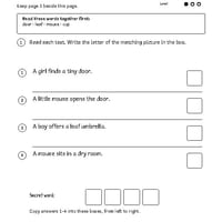 The Tiny Door in the Tree | Reading Comprehension & Writing | Grades 1-2 - thumbnail 4 of 4