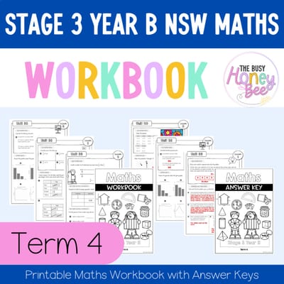 Stage 3 Year B NSW Maths Workbook Term 4