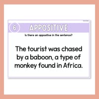 Appositive Task Cards | Essential & Nonessential Appositives | Sentence Writing - thumbnail 7 of 8