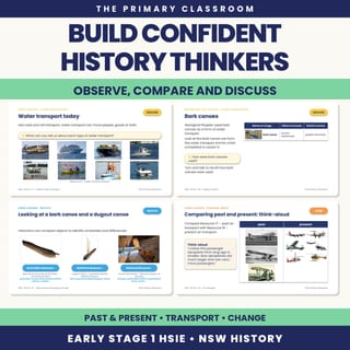 Early Stage 1 HSIE Unit 4 – Transport Then and Now – Lesson Slides (Kindergarten) - image 4 of 4