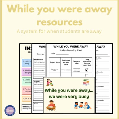 While you were away | Student Catch-Up System