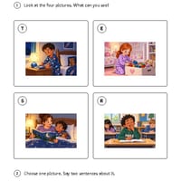 The Sleepy Class Challenge | Reading Comprehension & Writing | Grades 1-2 - thumbnail 3 of 4