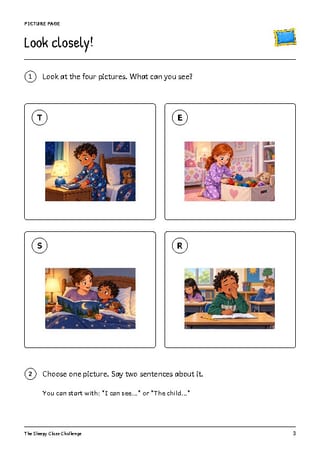 The Sleepy Class Challenge | Reading Comprehension & Writing | Grades 1-2 - image 3 of 4