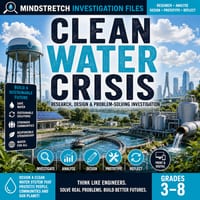 Clean Water Crisis | Water Sustainability Investigation | Research & Design Challenge | Years 3–8