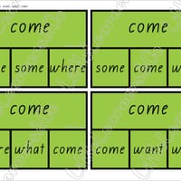 Tricky Word Match Activity (VIC font) - thumbnail 3 of 5