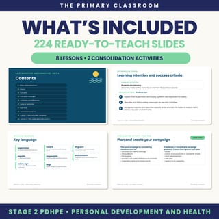Stage 2 PDHPE Unit 4 – Lessons 1–8 – PowerPoint Lesson Slides (Years 3–4) - image 2 of 4