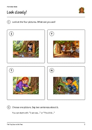 The Tiny Door in the Tree | Reading Comprehension & Writing | Grades 1-2 - image 3 of 4