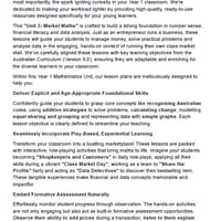 Mathematics - Unit 3 Market Maths - LESSON PLANS - Year 1 - thumbnail 2 of 4