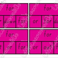Tricky Word Match Activity (TAS font) - thumbnail 5 of 5